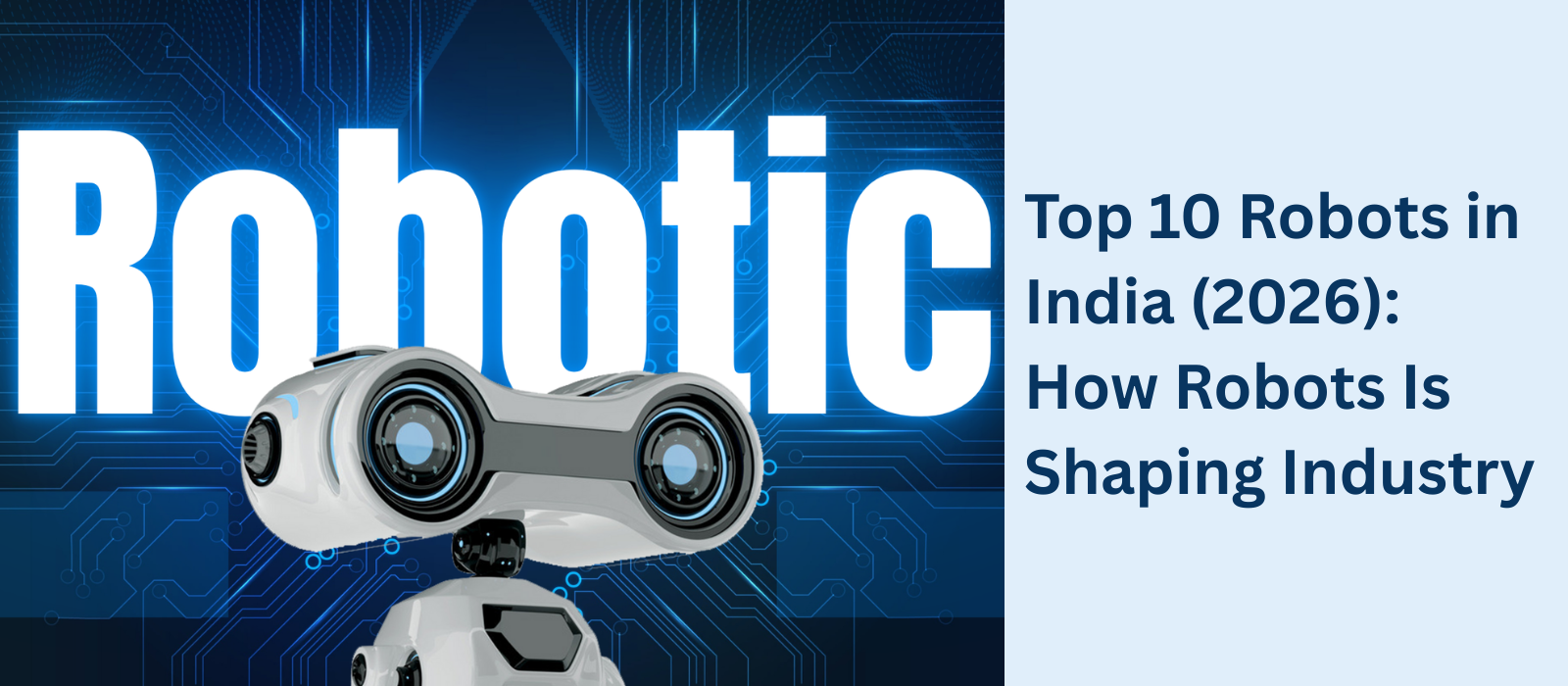 Top 10 Robots In India(2026): How Robots Is Shaping Industry