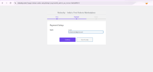 Roboshy Payment Setup