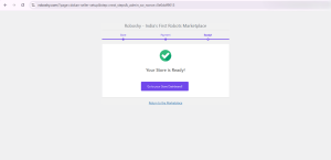 Roboshy payment setup successfully